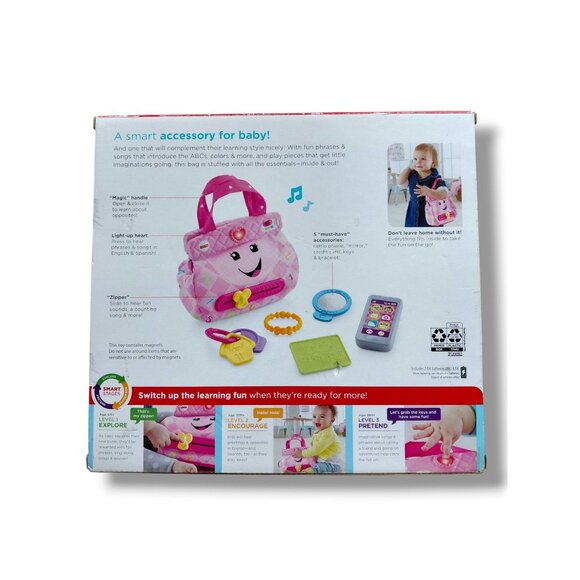 Fisher-Price Laugh & Learn My Smart Purse For Ages 6-36M New in Box - Picture 3 of 9